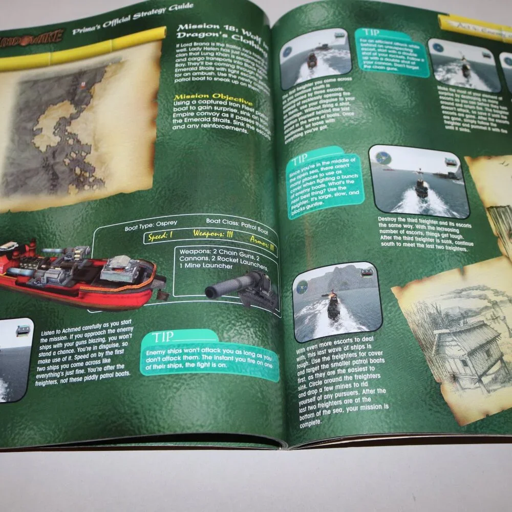 Primas Official Strategy Guide for Xbox Blood Wake by Microsoft vintage book